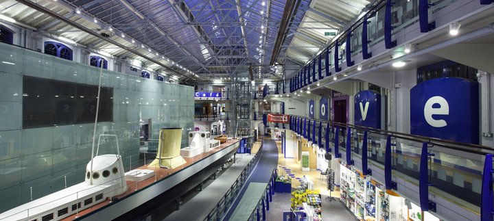 Turbinia Atrium, Discovery Museum