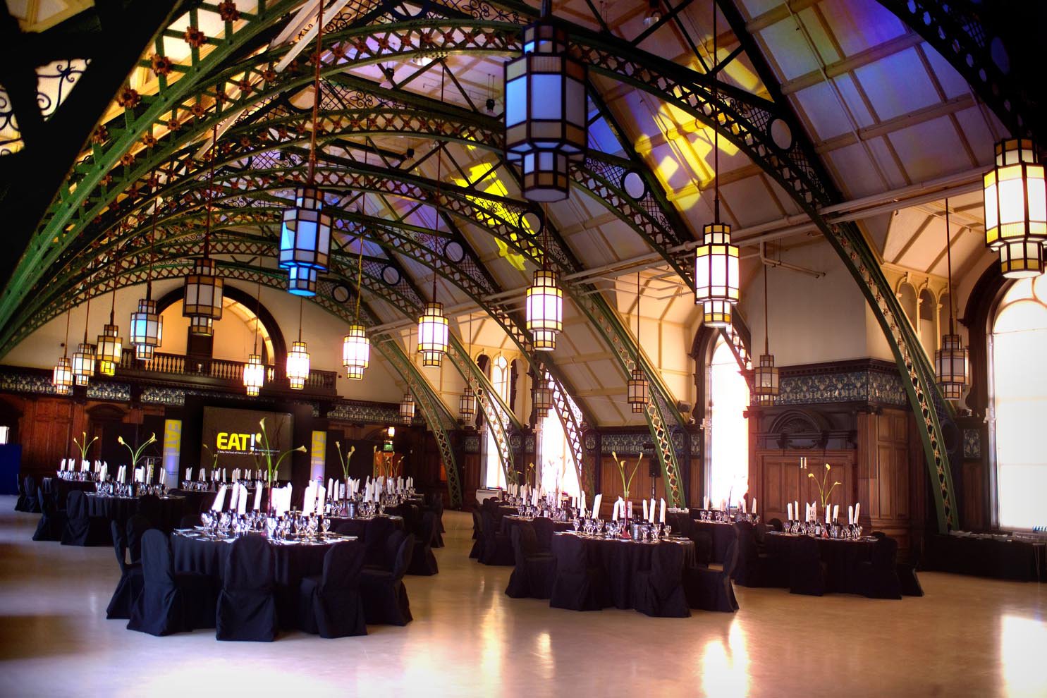 Photo: The magnificent Great Hall set up for an event.
