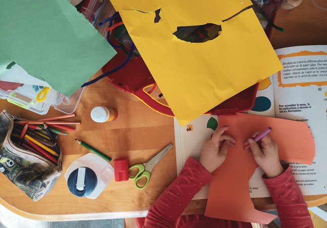 Kids Craft Table