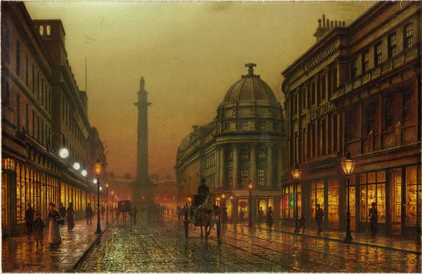 Grainger Street by Louis Hubbard Grimshaw, 1902