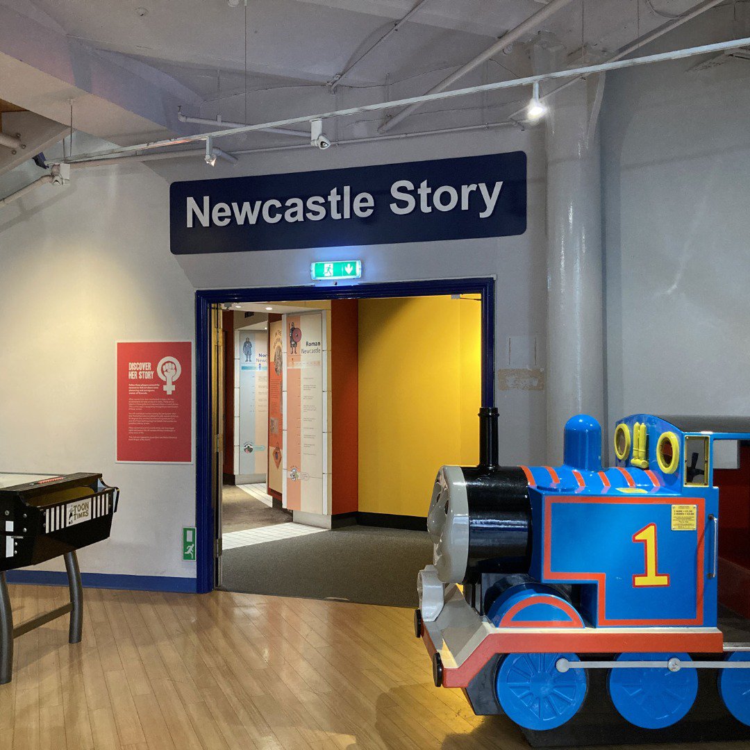 Entrance to a museum exhibition – Newcastle Story Entrance to a museum exhibition – Newcastle Story