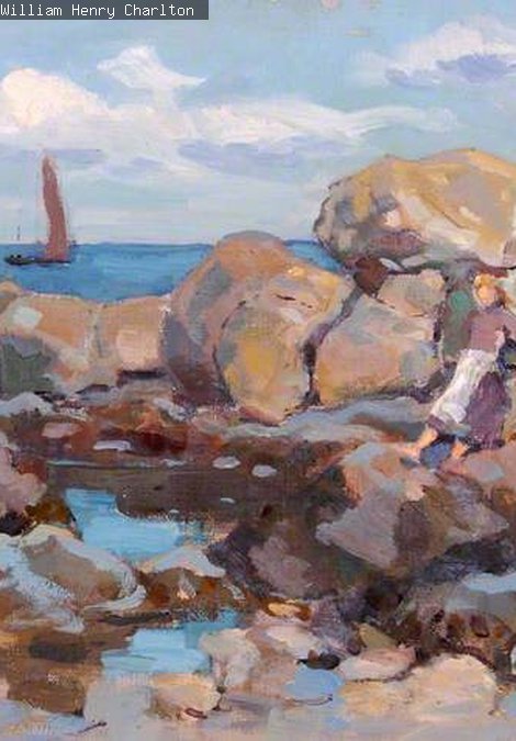 Black Pool and a Boat