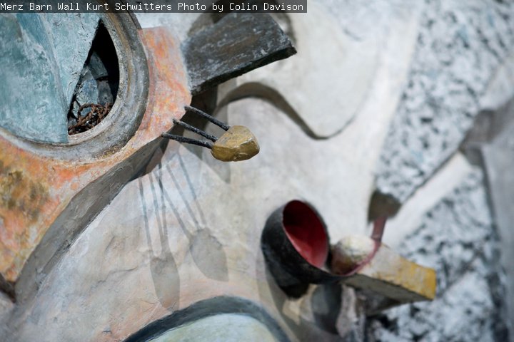 Merz Barn Wall, Kurt Schwitters © DACS 2018. Photo by Colin Davison.