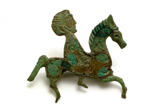 Horse brooch found at Arbeia