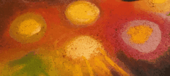 pastel and chalk artwork