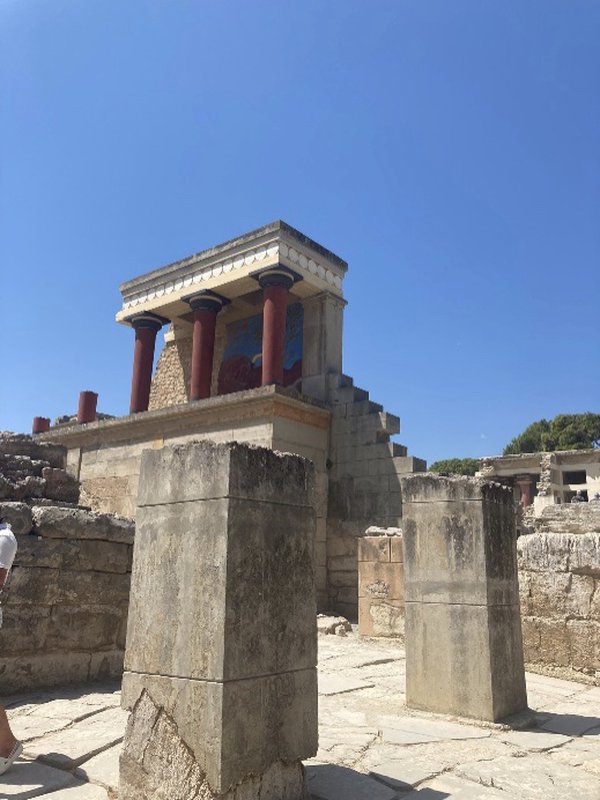 The Palace of Knossos, the home of the labyrinth in Greek myth The Palace of Knossos, the home of the labyrinth in Greek myth