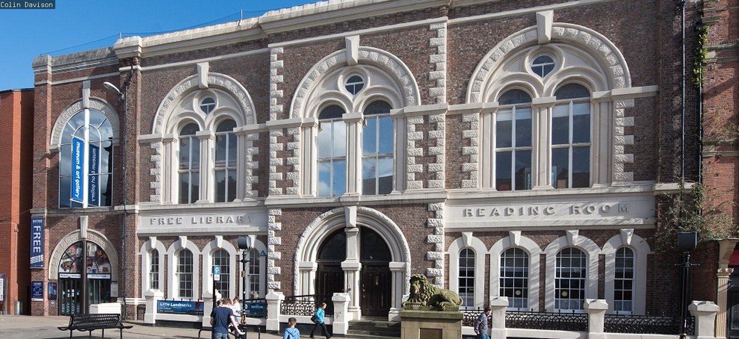 The exterior of South Shields Museum 