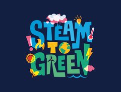 Steam to Green logo 