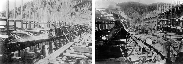 The ss Baikal in Siberia