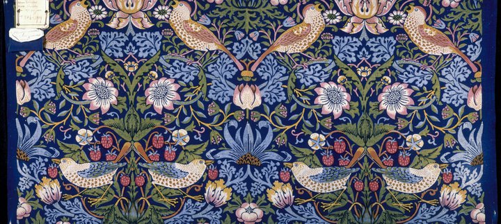 Wallpaper print by William Morris