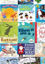 A montage of children's books 