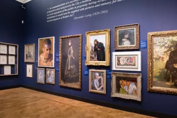Laing Art Gallery interior