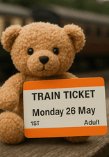 Teddy Bear Train Rides