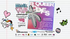 The graphic and logos for Northern Pride Fringe 
