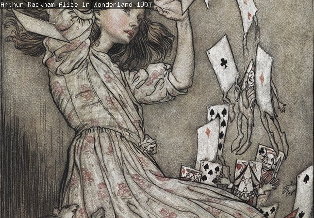 Arthur Rackham, Alice in Wonderland, 1907