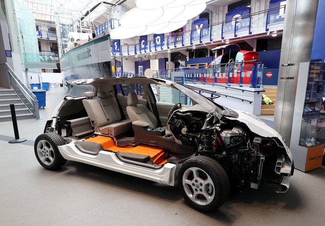 NISSAN Leaf EV car
