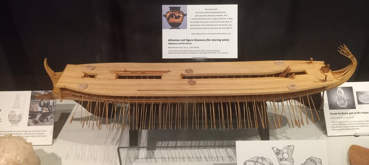 Greek war ship