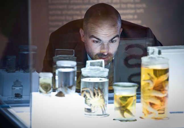 Keeper of Biology Dan Gordon