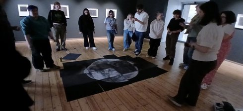 L-INK exploring ARTIST ROOMS: Vija Celmins at the Hatton , 2023-24 project