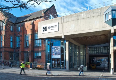 The exterior of the Hatton Gallery.