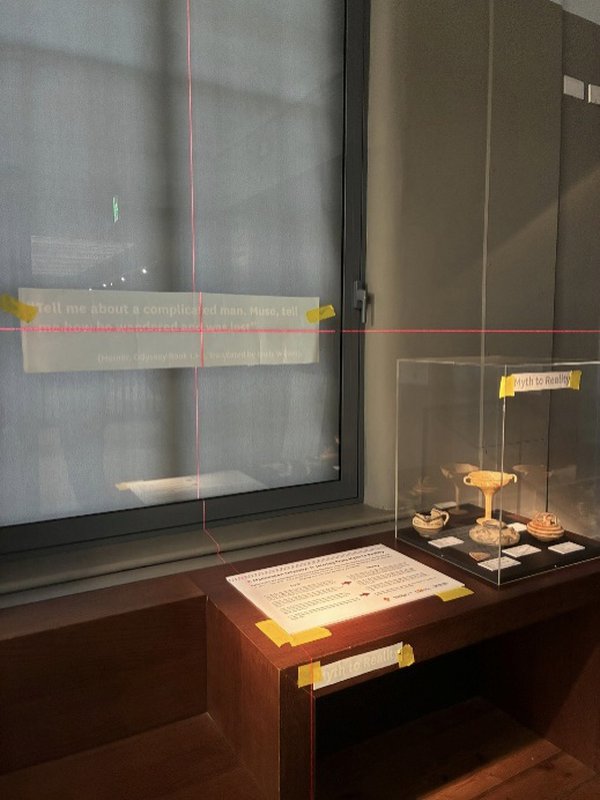 The installation of the exhibition The installation of the exhibition