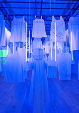 Out of the Blue installation 