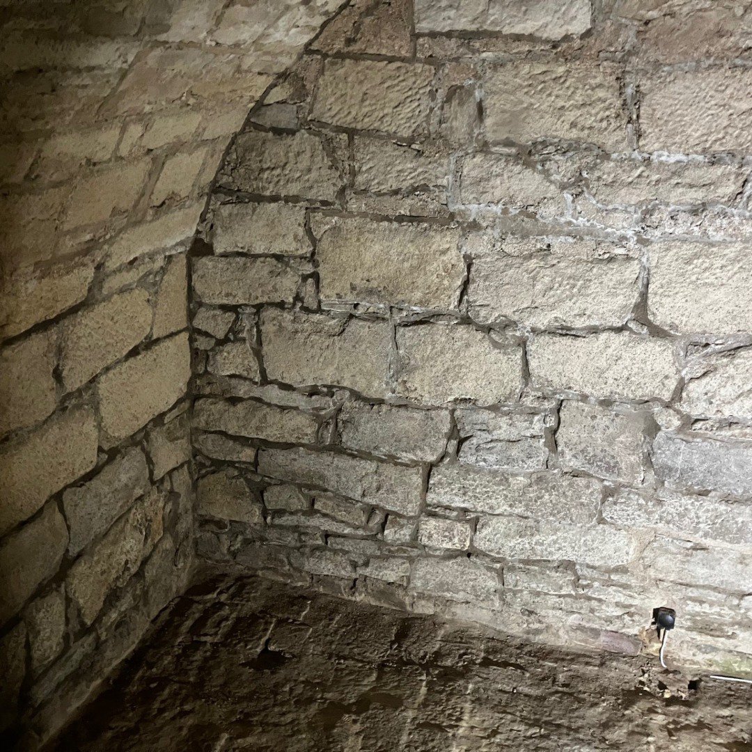 Stone dungeon in a former prison Stone dungeon in a former prison