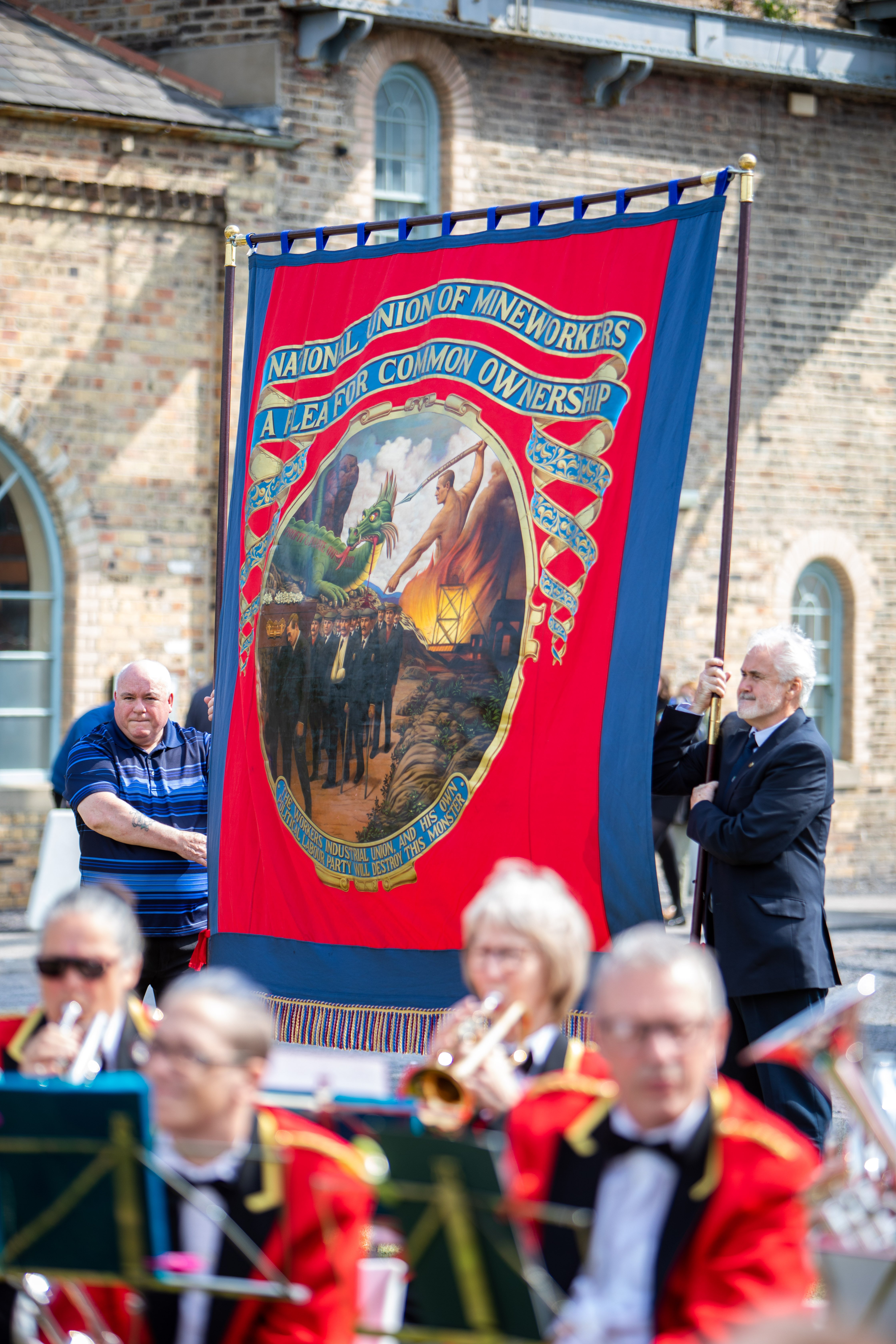 Northumberland mining banner Northumberland mining banner