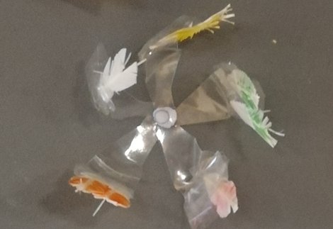 Wind Turbine blades designed by students