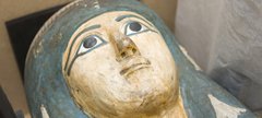 a mummy casket