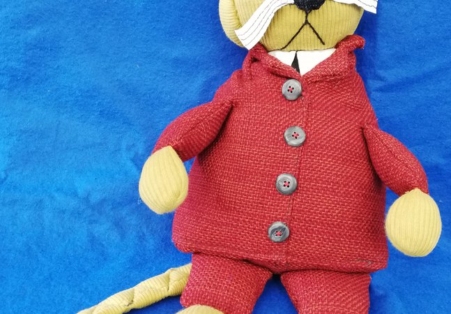 Bunting the Cat from Lost in the Toy Museum by David Lucas