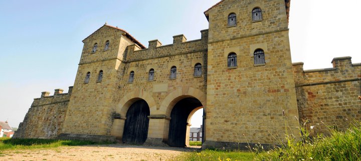 The West Gate at Arbeia Roman Fort