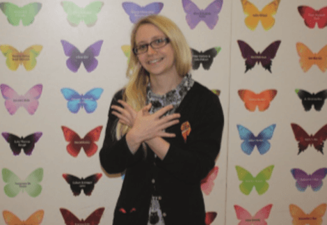 GNM makaton butterfly wall