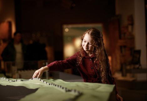 Girl in Hadrian's Wall gallery