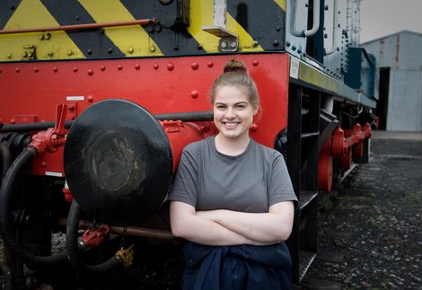 Volunteer Katie Wright