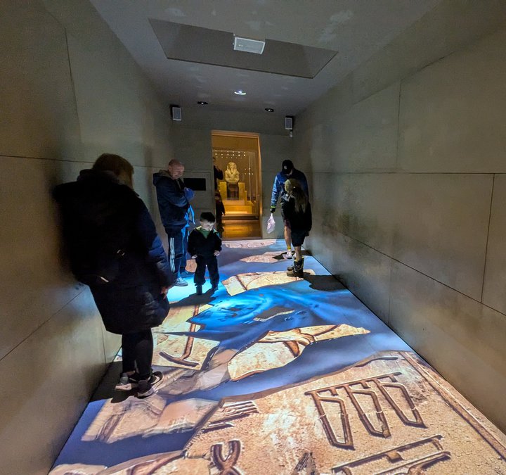 Families in the Egypt Tunnel 