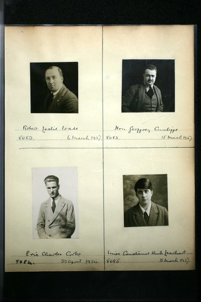 image of four pilots