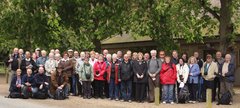 A photograph of the members of South Shields Digital Group on an outing to Thorp Perrow