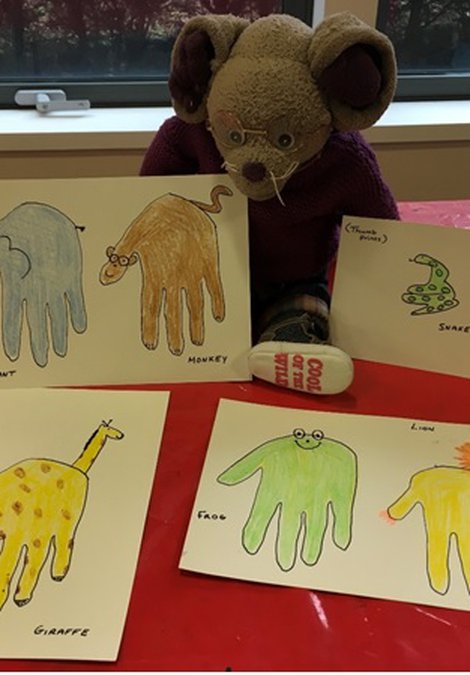 Animal Handprints