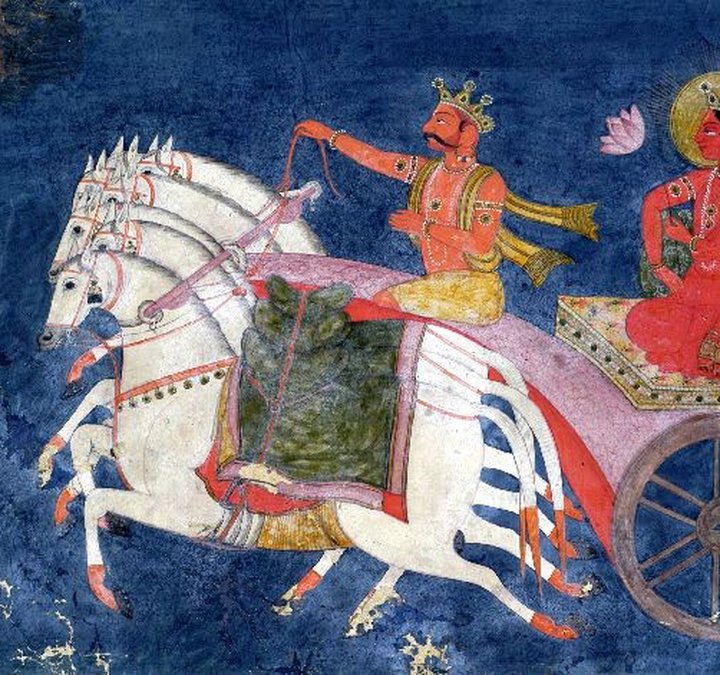 Surya on his Chariot