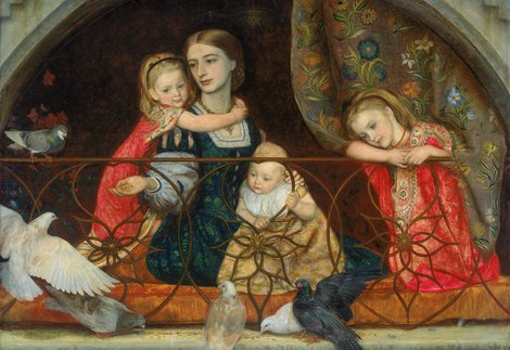 Portrait of Mrs Leathart and Her Three Children