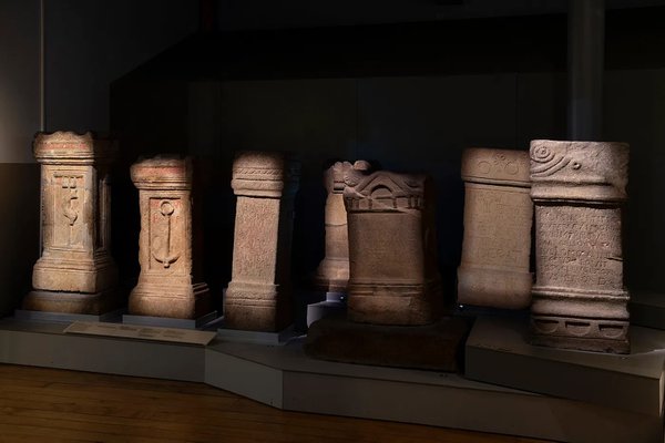 The group of seven Roman altars in the Hadrian’s Wall Gallery