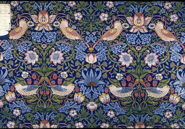 Wallpaper print by William Morris