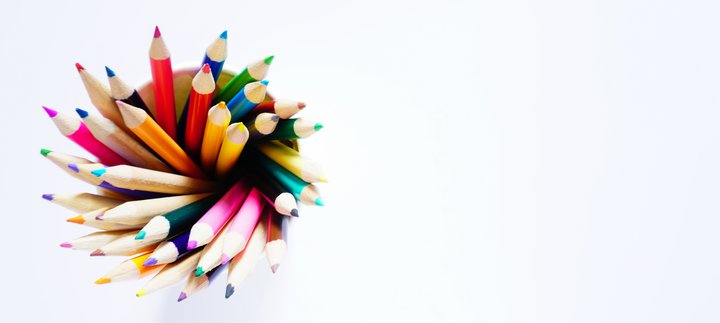 Pencils in a pot