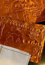 Marvellous Monday: Embossing Hadrian's Wall