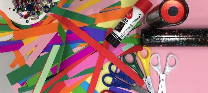 Pencils, paper, scissors