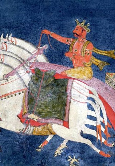 Surya on his Chariot