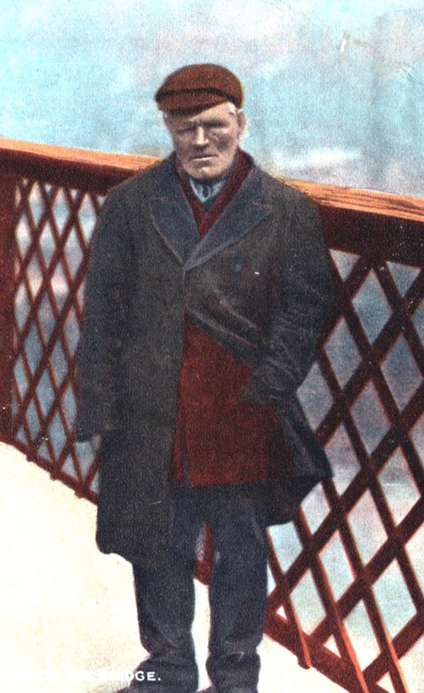 Tommy Ferrens, known as ‘Tommy on the Bridge’