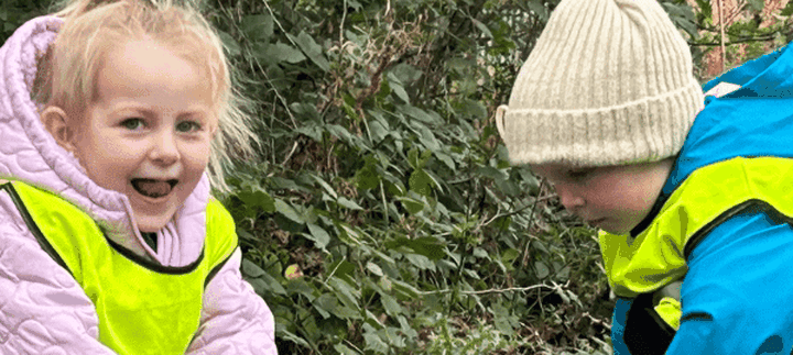 Children in Woodland Walk area