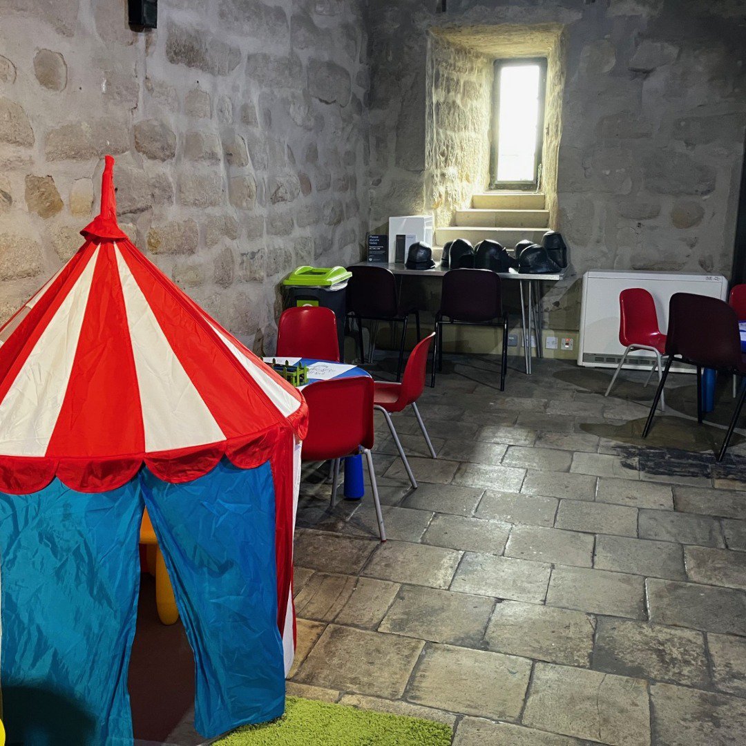 Museum activity room with circus Wendy house Museum activity room with circus Wendy house